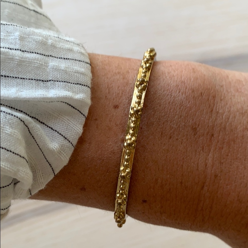 Brass detailed cuff